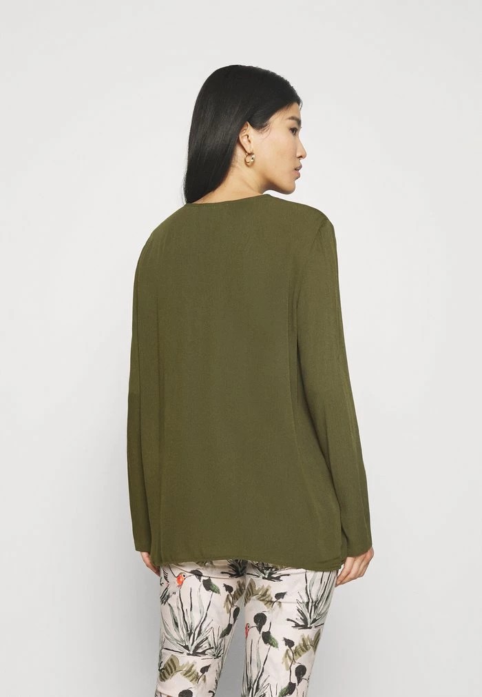 Chemise ANNA FIELD Anna Field Blouse Vert Olive Femme | EOL-0552744